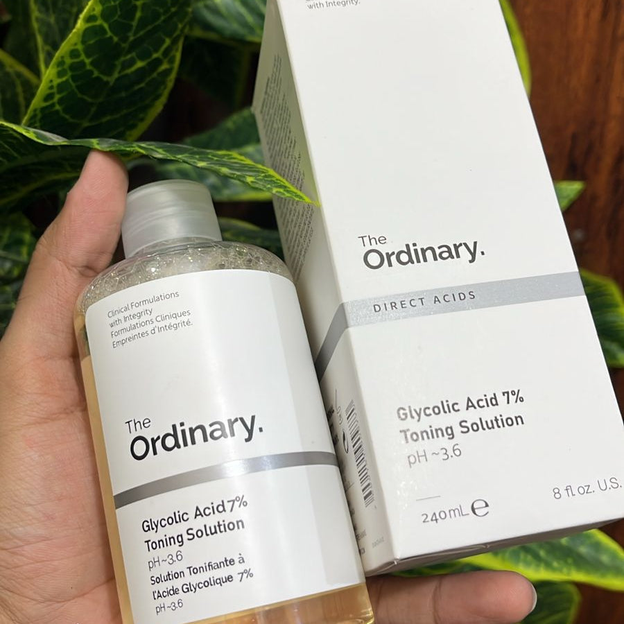 The Ordinary Glycolic Acid 7% Toning Solution - 240ml - Buy Online in Pakistan at Cosmia.pk