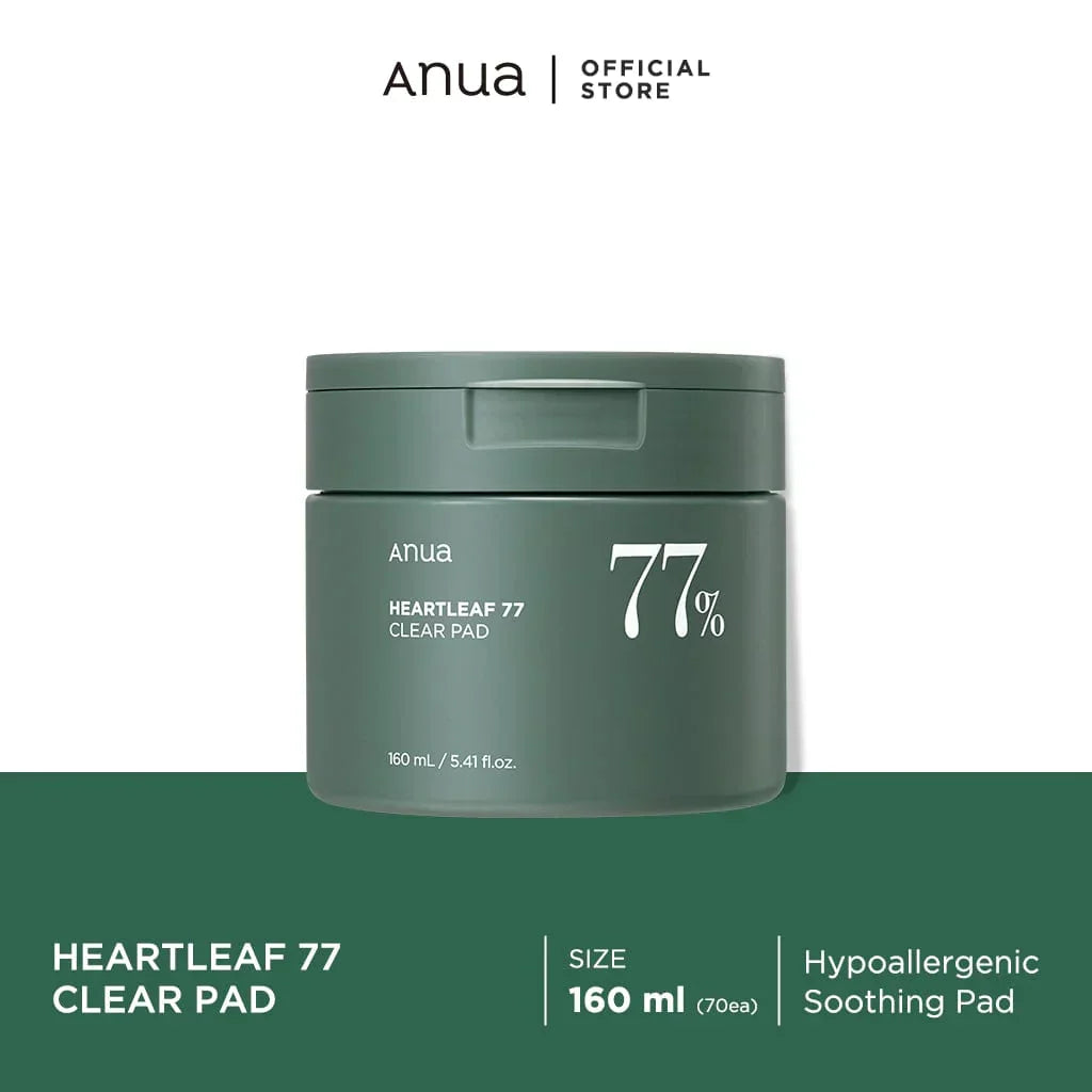 Anua Heartleaf 77% Toner Pad 70EA 160ml - Buy Online in Pakistan at Cosmia.pk