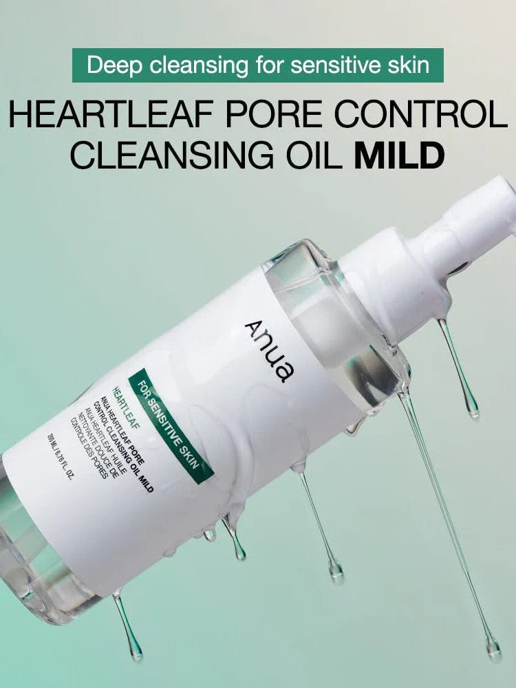 Anua Heartleaf Pore Control Cleansing Oil Mild 200ml - Buy Online in Pakistan at Cosmia.pk