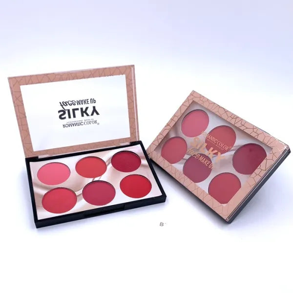 Original Romantic Color Silky Blush 06 Color Palette - Buy Online in Pakistan at Cosmia.pk
