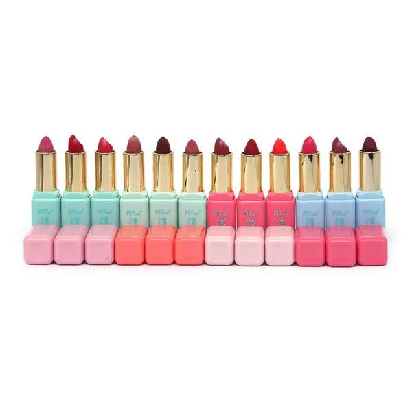 12Pcs Fitme Lipstick Color Fashion - Buy Online in Pakistan at Cosmia.pk