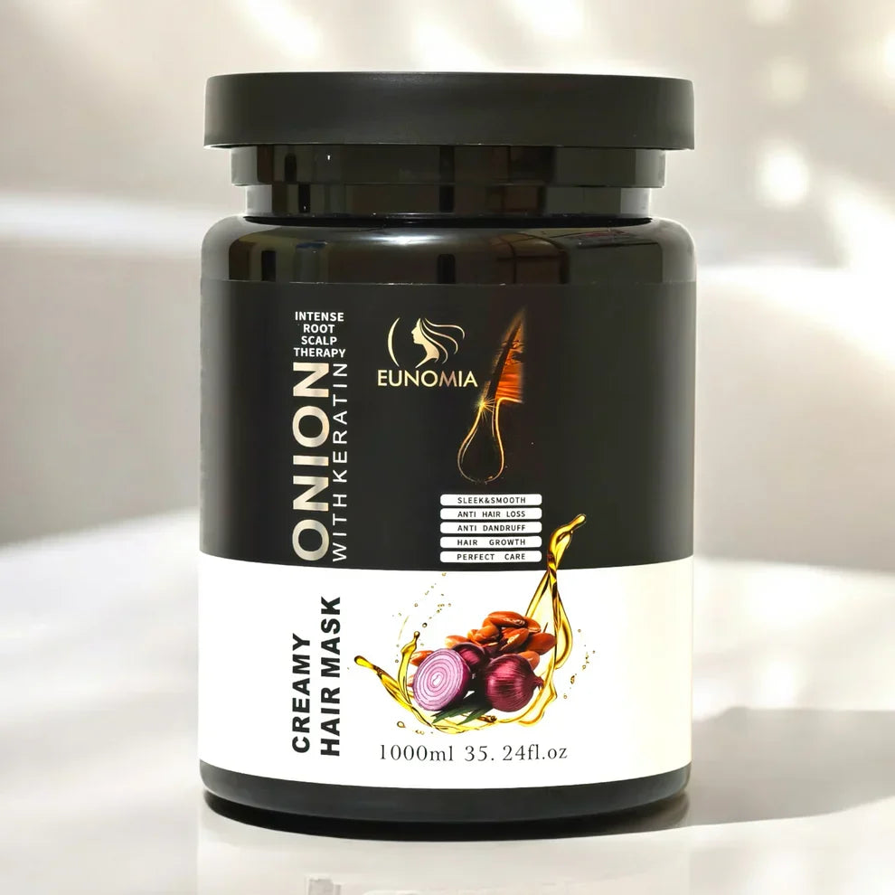 Eunomia Onion Creamy Hair Mask – 1000ml - Buy Online in Pakistan at Cosmia.pk