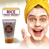 BNB Whitening Rice Extract Face Wash - 120ml - Buy Online in Pakistan at Cosmia.pk