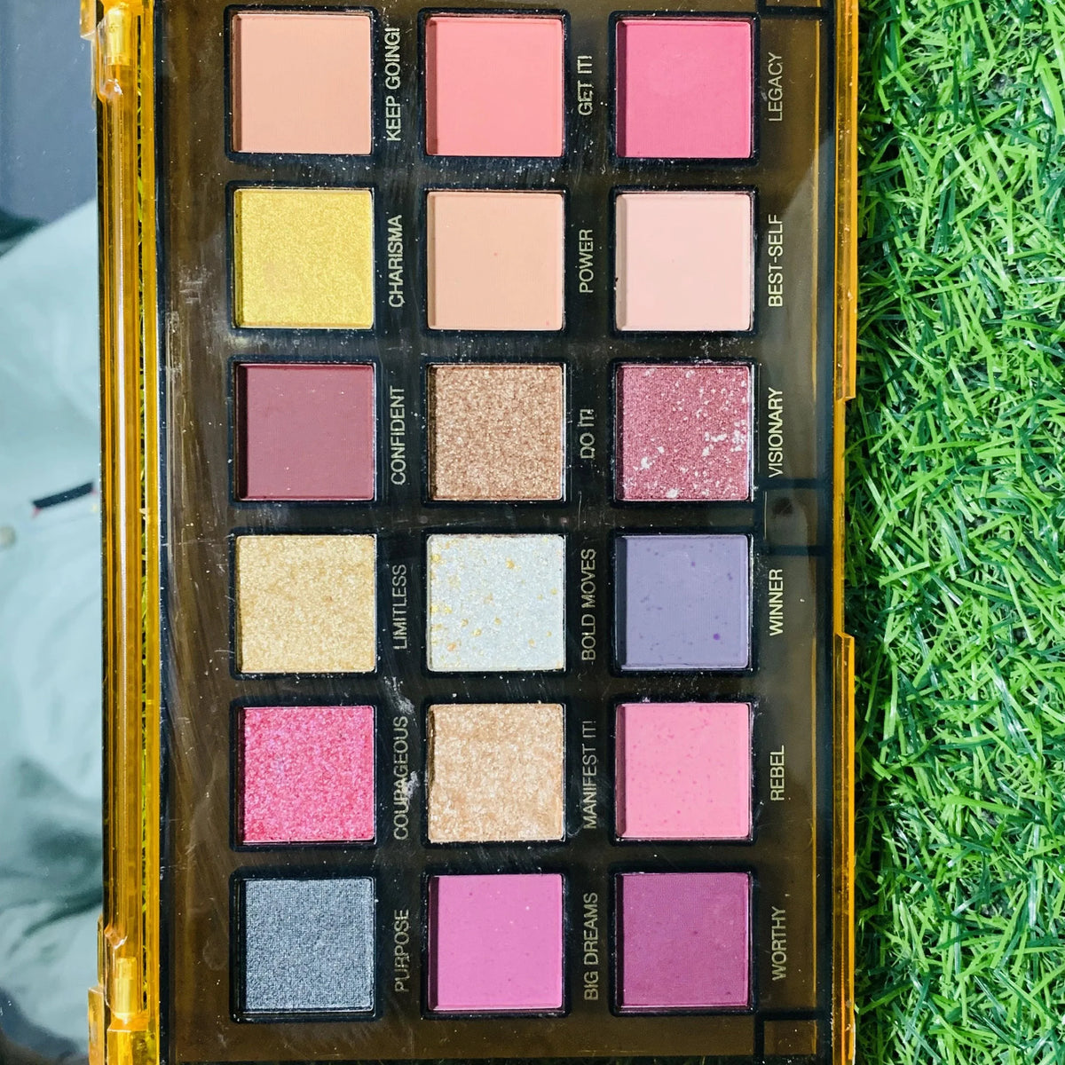Huda Beauty Empowered Eye Shadows Palette - 18 Color - Buy Online in Pakistan at Cosmia.pk