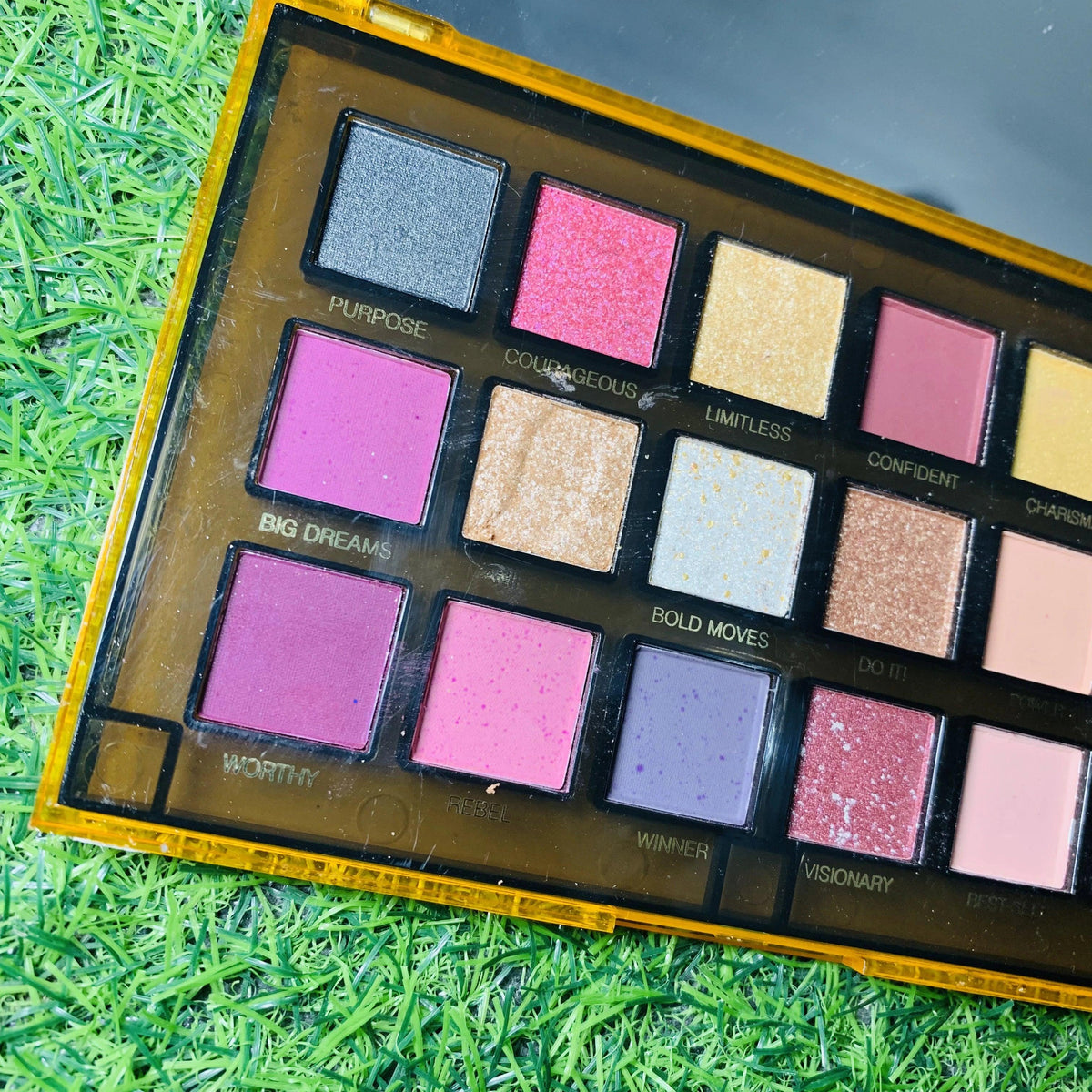 Huda Beauty Empowered Eye Shadows Palette - 18 Color - Buy Online in Pakistan at Cosmia.pk