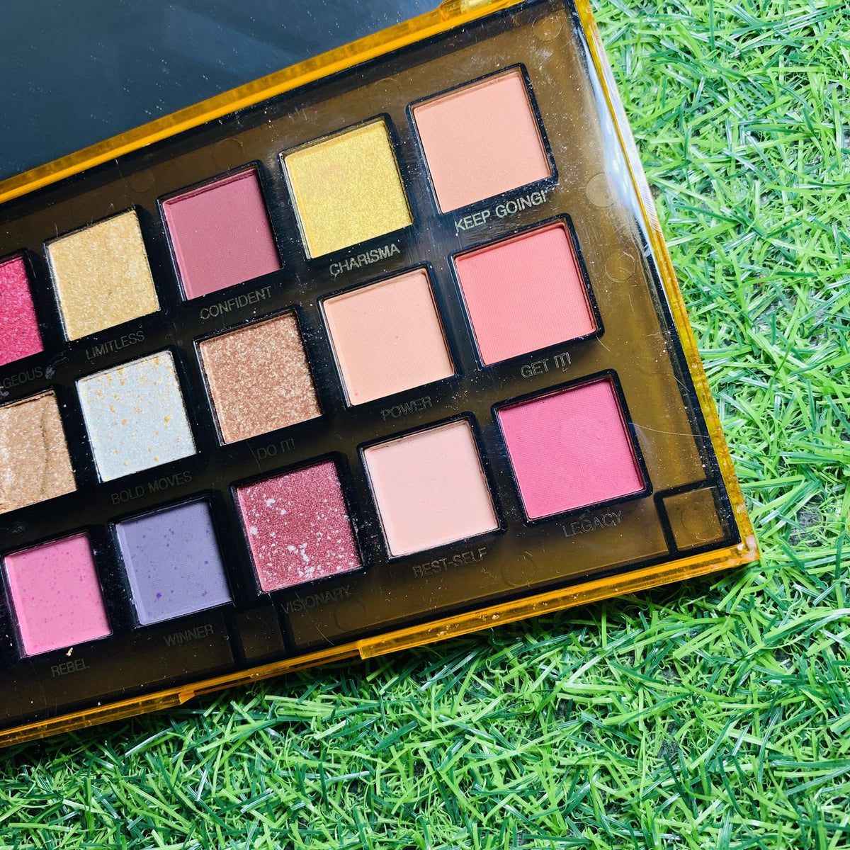 Huda Beauty Empowered Eye Shadows Palette - 18 Color - Buy Online in Pakistan at Cosmia.pk