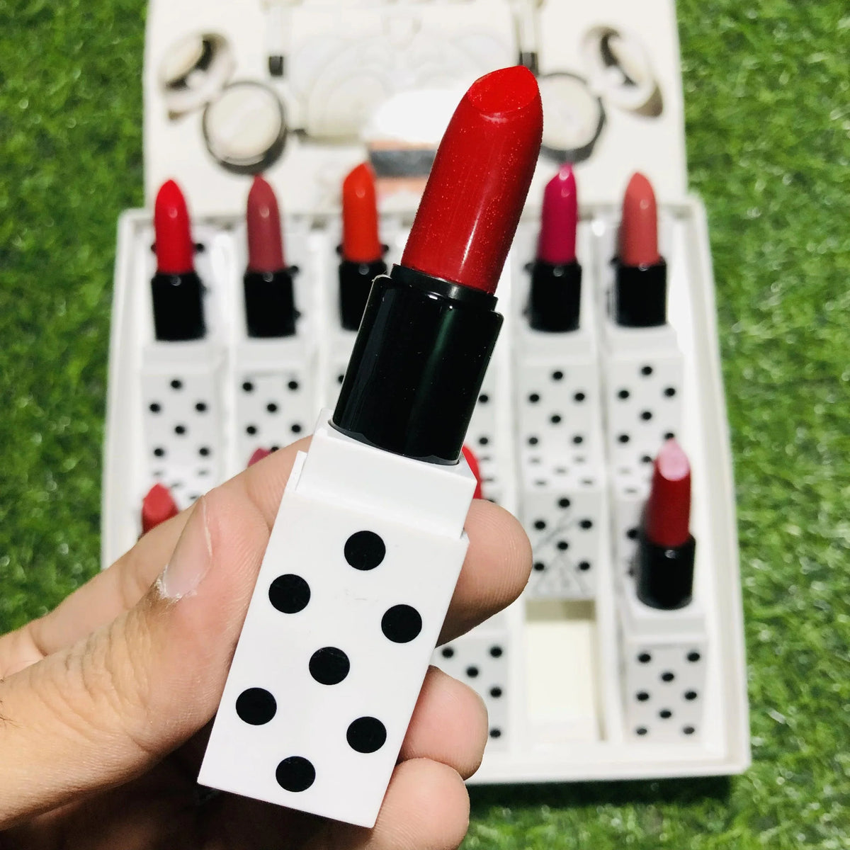 MAC 12 colour Nico Panda lipstick box - Buy Online in Pakistan at Cosmia.pk