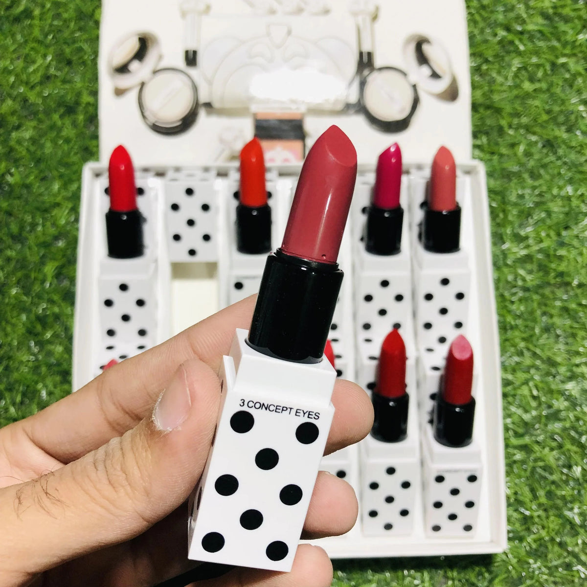 MAC 12 colour Nico Panda lipstick box - Buy Online in Pakistan at Cosmia.pk