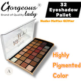Gorgeous Lady Eyeshadow Palette - 32 Colors - Buy Online in Pakistan at Cosmia.pk