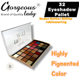 Gorgeous Lady Eyeshadow Palette - 32 Colors - Buy Online in Pakistan at Cosmia.pk