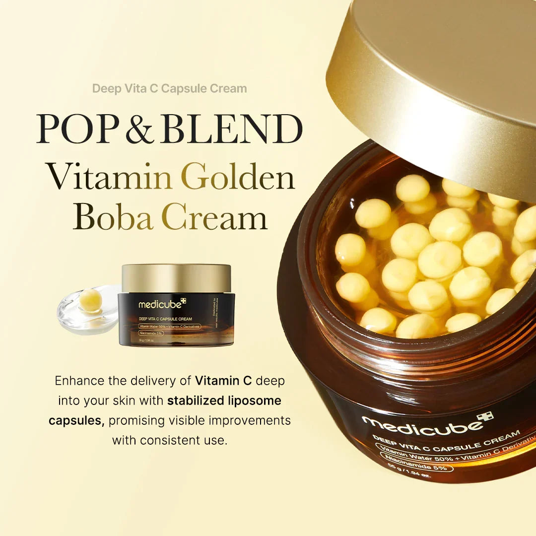 Medicube Deep Vita C Capsule Cream – 55g - Buy Online in Pakistan at Cosmia.pk