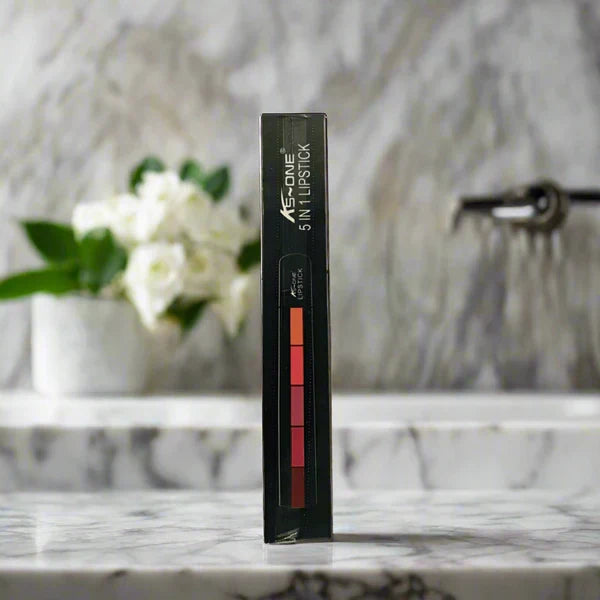 KS-One 5 in 1 Lipstick 5 Steps Lipstick In 1 - Buy Online in Pakistan at Cosmia.pk