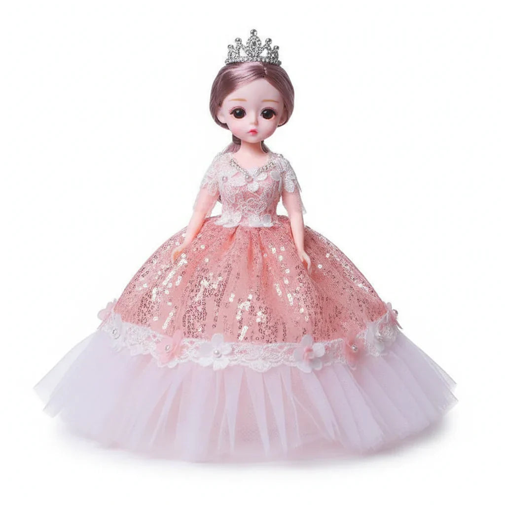 12-inch Adorable Bendable Doll With Beautiful Dress & Accessories - Buy Online in Pakistan at Cosmia.pk