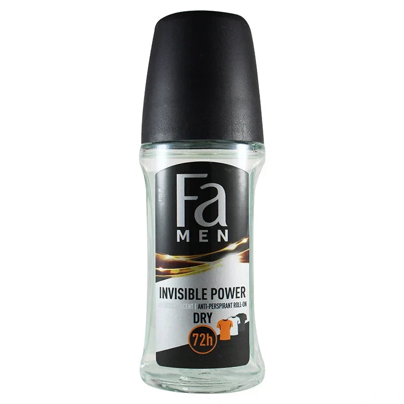 Fa Deodorant Roll-On Invisible Power (50ml) - Buy Online in Pakistan at Cosmia.pk