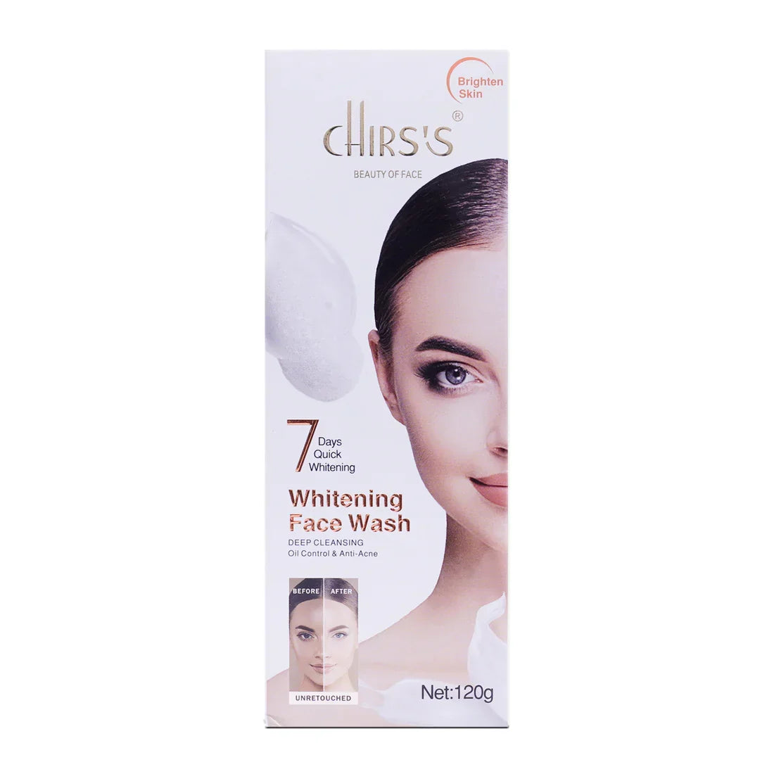 Chirs's Whitening Face Wash - Deep Cleansing, Oil Control & Anti-Acne - Buy Online in Pakistan at Cosmia.pk