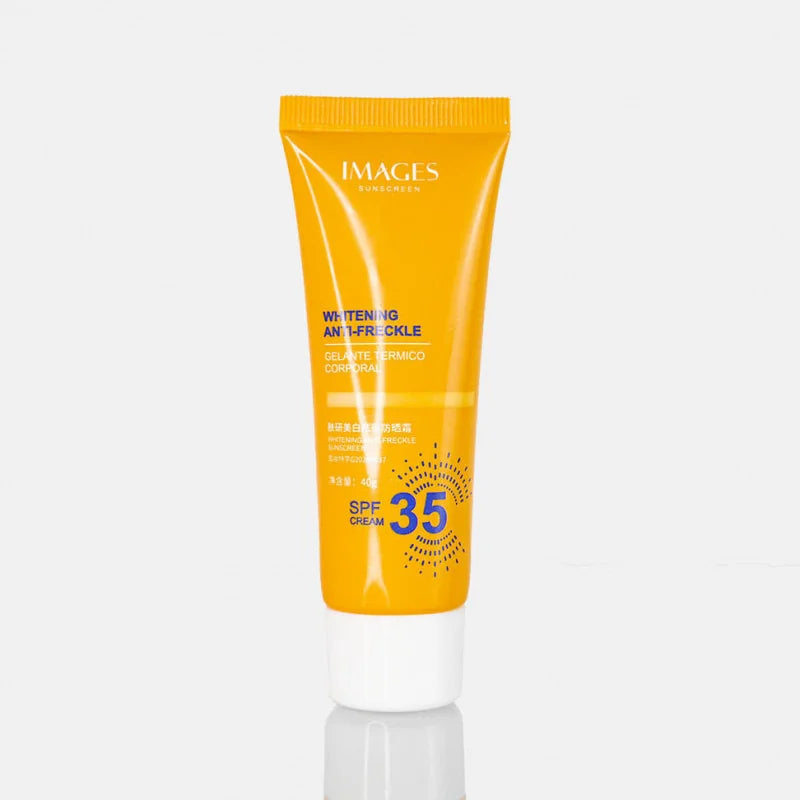 Images Anti-Freckle Whitening SPF35 Sunscreen Cream - 40g - Buy Online in Pakistan at Cosmia.pk