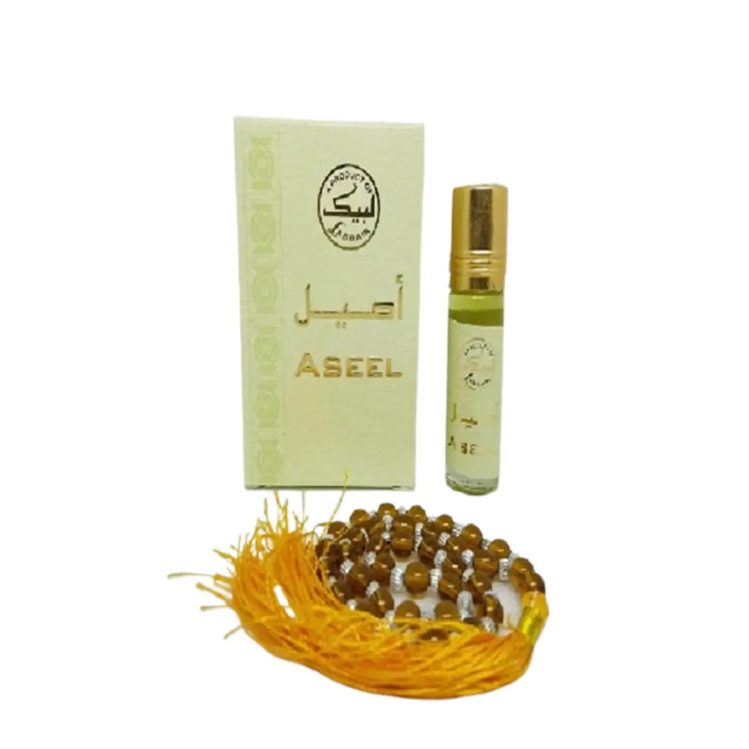 Original labbaik Aseel attar With Tasbeeh - 6ml - Buy Online in Pakistan at Cosmia.pk