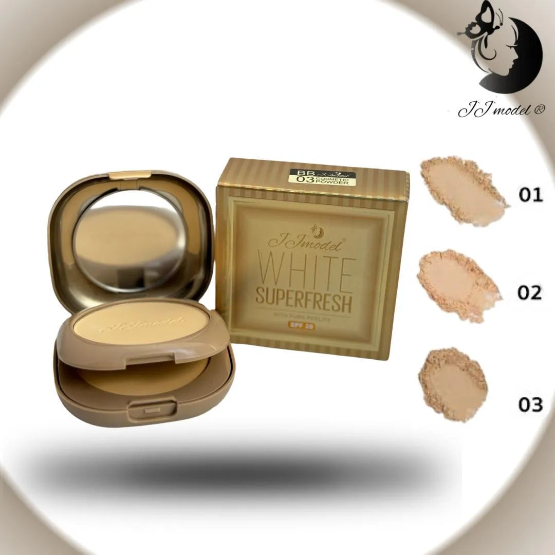 JJ Model Light Super Fresh Spf 20 Face Powder - Buy Online in Pakistan at Cosmia.pk