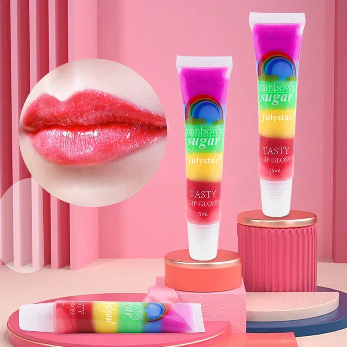 JULYSTAR Sweet Rainbow Lip Gloss - Buy Online in Pakistan at Cosmia.pk