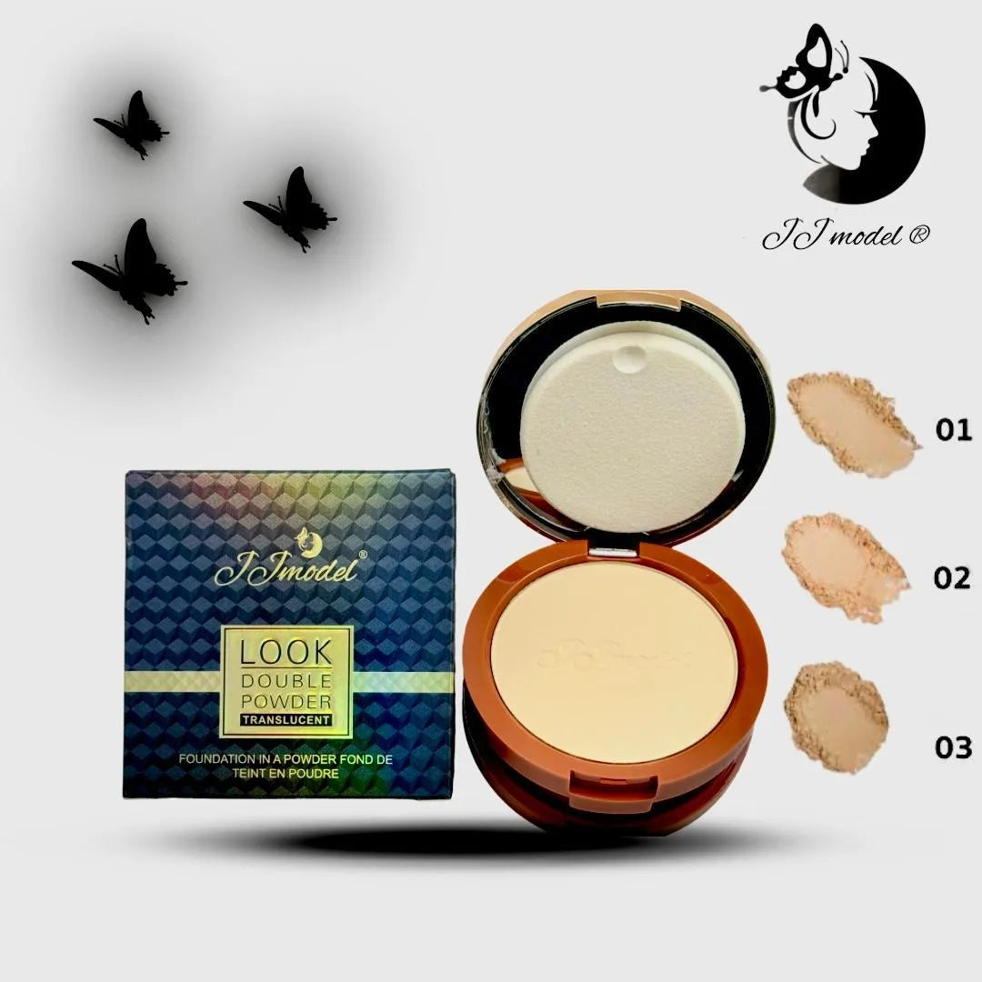 JJ Model Look Double Face Powder - Buy Online in Pakistan at Cosmia.pk