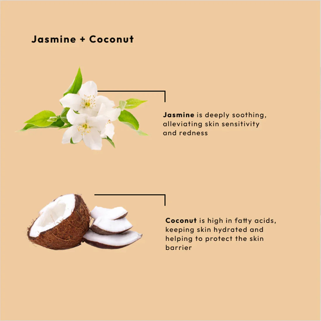 Be Care Love Jasmine and Coconut Smoothing Spa 4 Pcs Set - Buy Online in Pakistan at Cosmia.pk