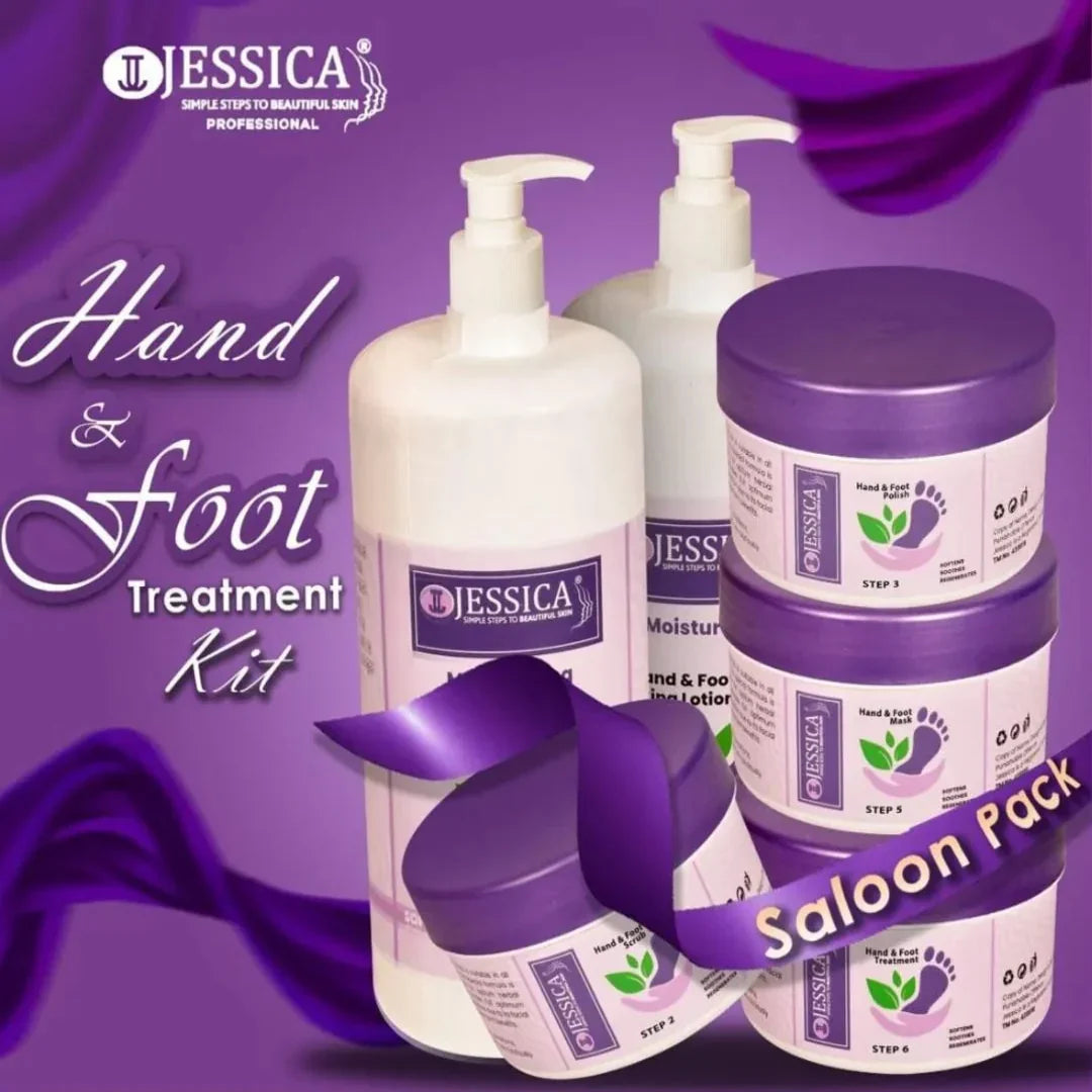 Jessica Hand & Foot Meni Pedi Treatment Kit – 6Pcs Salon Pack - Buy Online in Pakistan at Cosmia.pk