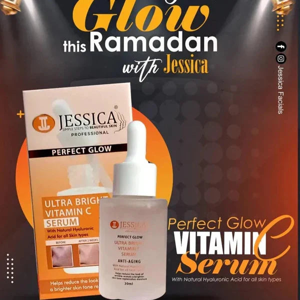 Jessica Ultra Bright Vitamin C Serum 30ml - Buy Online in Pakistan at Cosmia.pk