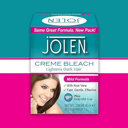 Jolen Creme Bleach, Mild Formula With Aloe Vera - 30ml - Buy Online in Pakistan at Cosmia.pk