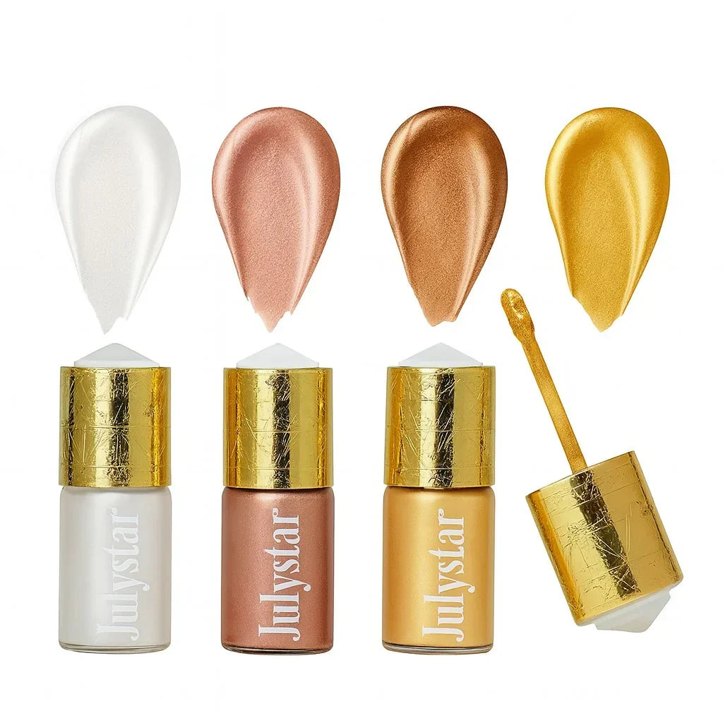 JulyStar Silky Glow Liquid Eyeshadow Highlighter - 15ml - Buy Online in Pakistan at Cosmia.pk