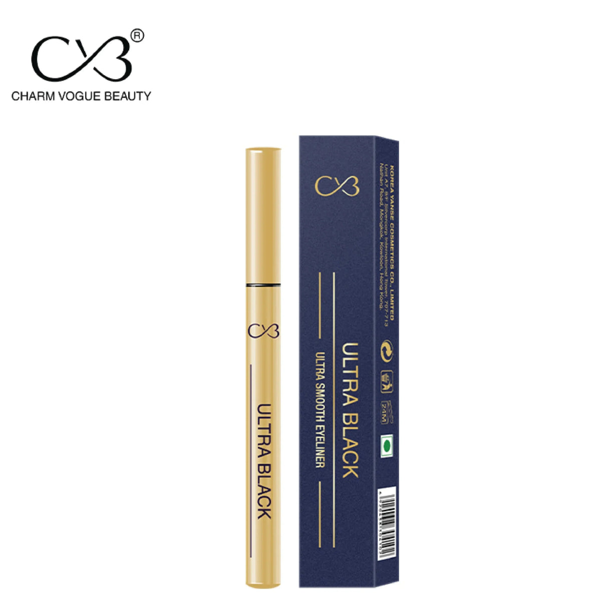 CVB Ultra Black Ultra Smooth Eyeliner - Buy Online in Pakistan at Cosmia.pk