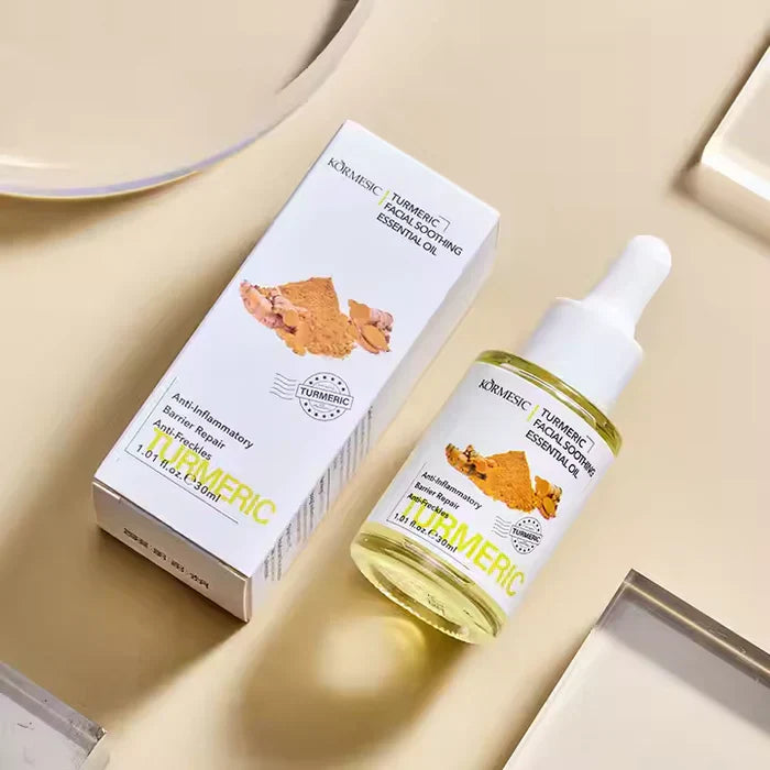 KORMEISC Turmeric Facial Soothing Essential Oil - 30ml - Buy Online in Pakistan at Cosmia.pk