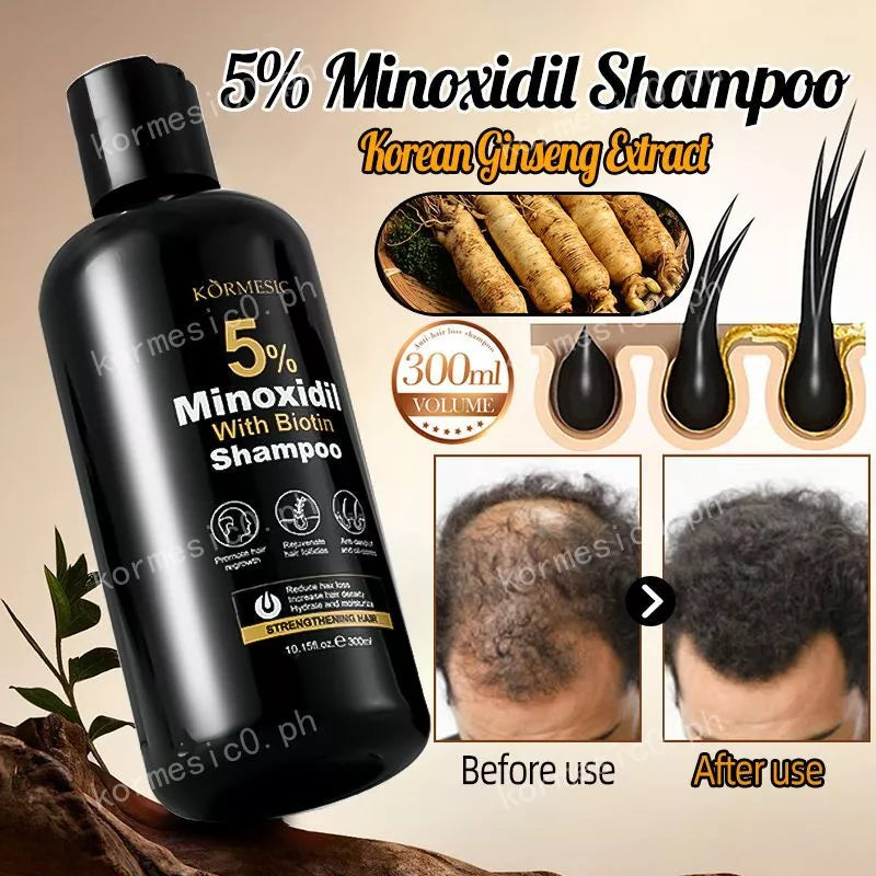 KORMESIC Minoxidil with Biotin Hair Grower Shampoo - 300ml - Buy Online in Pakistan at Cosmia.pk