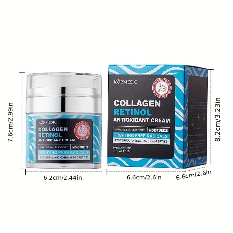 KORMESIC Collagen Retinol Antioxidant Cream - 50g - Buy Online in Pakistan at Cosmia.pk