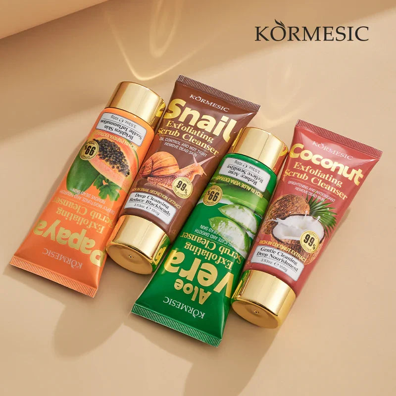 KORMESIC Coconut Exfoliating Scrub Cleanser 100g - Buy Online in Pakistan at Cosmia.pk