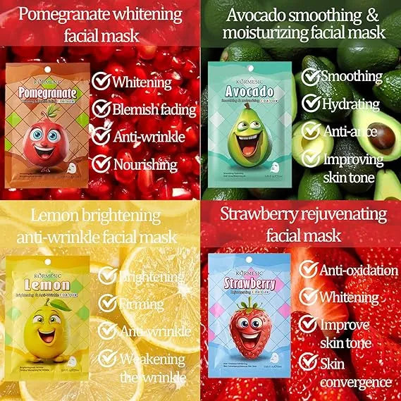 KORMESIC whitening Fruit facial mask Each - Buy Online in Pakistan at Cosmia.pk