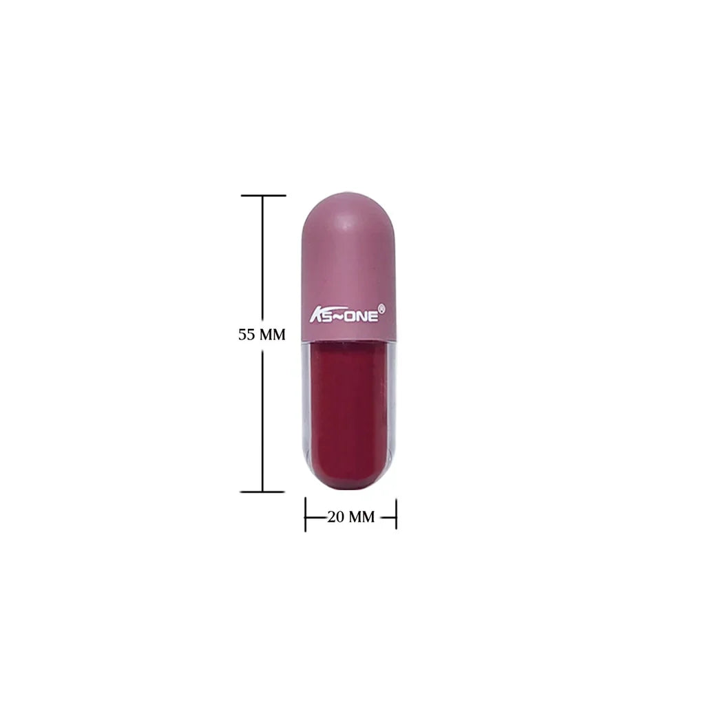 KS-ONE Mini Capsule Matte Lip Gloss Set 12pcs - Buy Online in Pakistan at Cosmia.pk