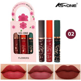 KS-ONE 3 Pcs Lip Gloss Flower Milk Cup Set - Buy Online in Pakistan at Cosmia.pk