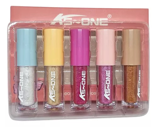 KS one lipgloss & eyeshadow 5pcs - Buy Online in Pakistan at Cosmia.pk