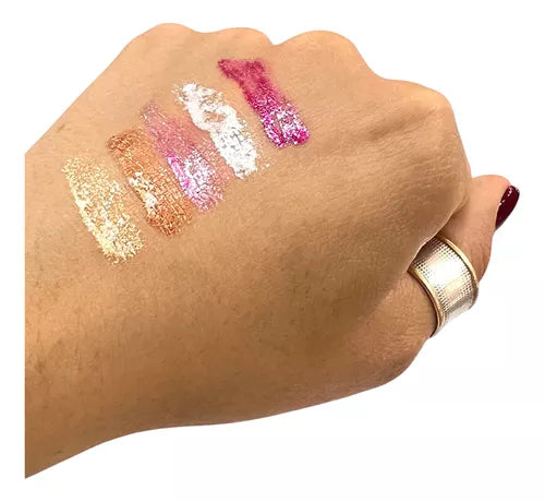KS one lipgloss & eyeshadow 5pcs - Buy Online in Pakistan at Cosmia.pk