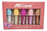KS one lipgloss & eyeshadow 5pcs - Buy Online in Pakistan at Cosmia.pk