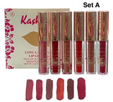 Kashee's 6 Pcs Matte Lipgloss Set - Buy Online in Pakistan at Cosmia.pk