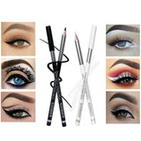 Kathleen 12 Pcs Black And White Eye liner Pencil - Buy Online in Pakistan at Cosmia.pk