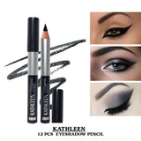 Kathleen 12pcs Black Jumbo Eye liner Pencil - Each - Buy Online in Pakistan at Cosmia.pk