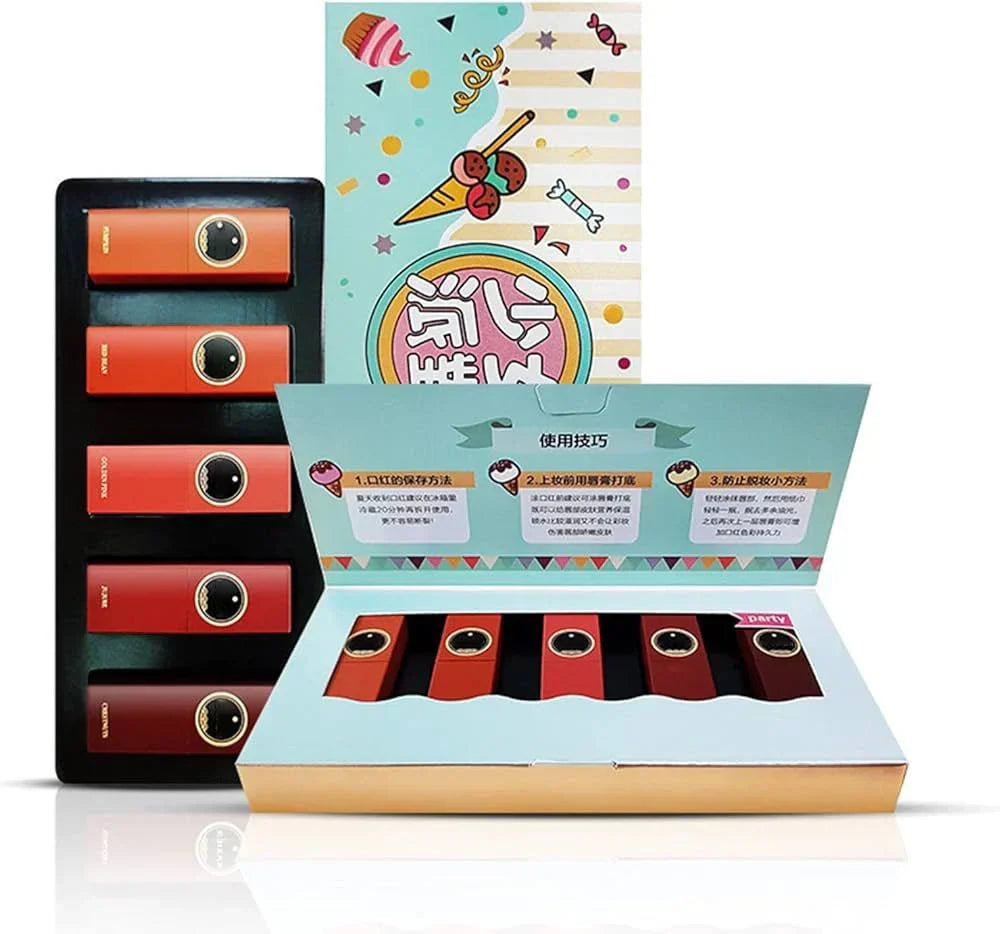 Kaxier 5 Pcs Lipstick Set Velvet Lipstick - Buy Online in Pakistan at Cosmia.pk