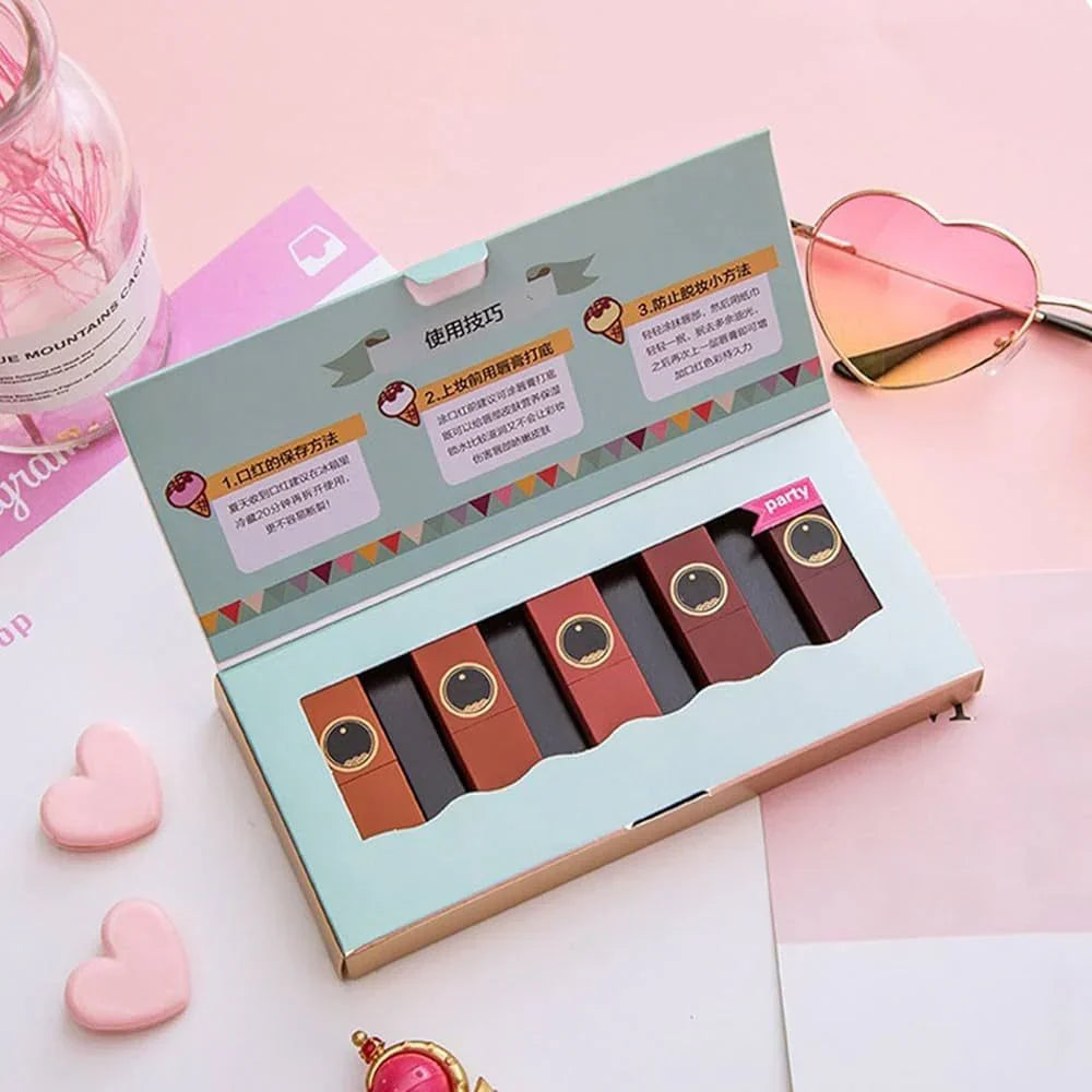 Kaxier 5 Pcs Lipstick Set Velvet Lipstick - Buy Online in Pakistan at Cosmia.pk