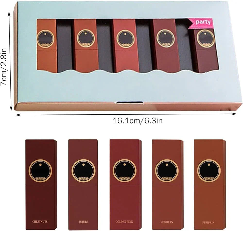 Kaxier 5 Pcs Lipstick Set Velvet Lipstick - Buy Online in Pakistan at Cosmia.pk