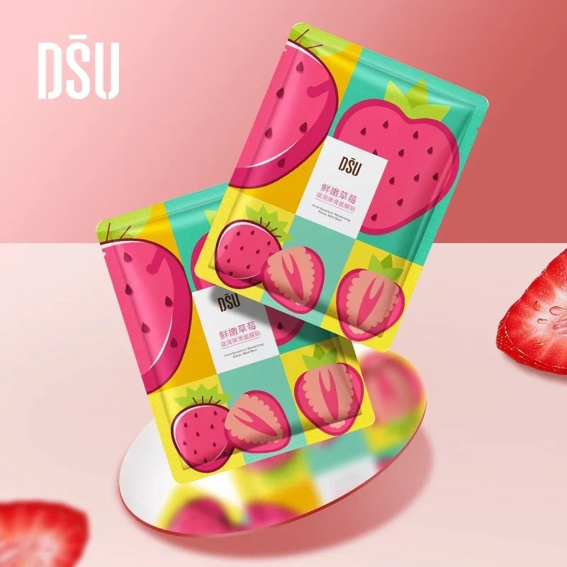 DSU Strawberry Fruit Plant Sheet Mask - Buy Online in Pakistan at Cosmia.pk