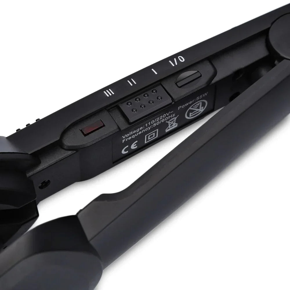 Kemei KM-2022 Hair Curling Ceramic 3 Barrel Clamp Curler - Buy Online in Pakistan at Cosmia.pk