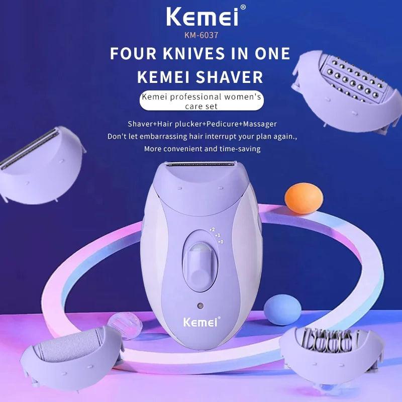 Kemei KM-6037 Original Electric Female Epilator - Buy Online in Pakistan at Cosmia.pk
