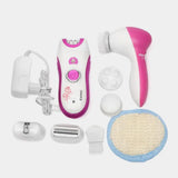 Kemei 6 in 1 Rechargeable Cordless Multifunctional Epilator - Buy Online in Pakistan at Cosmia.pk